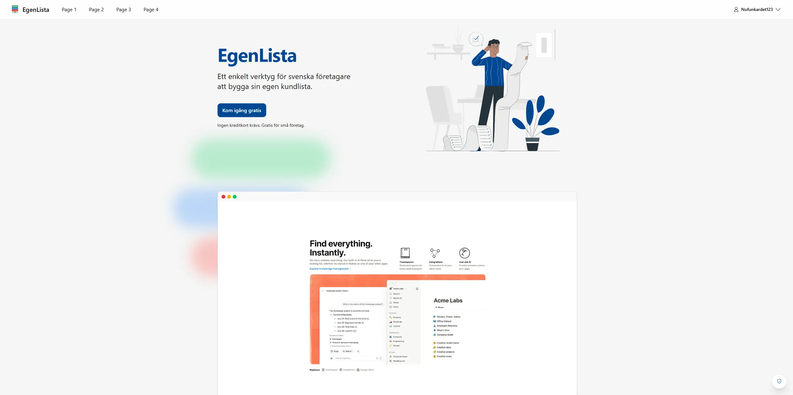 EgenLista
